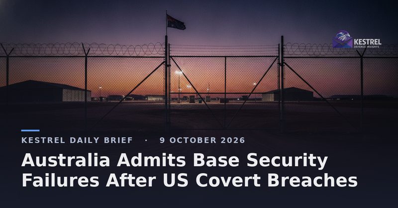 Australia Admits Base Security Failures After US Covert Breaches
